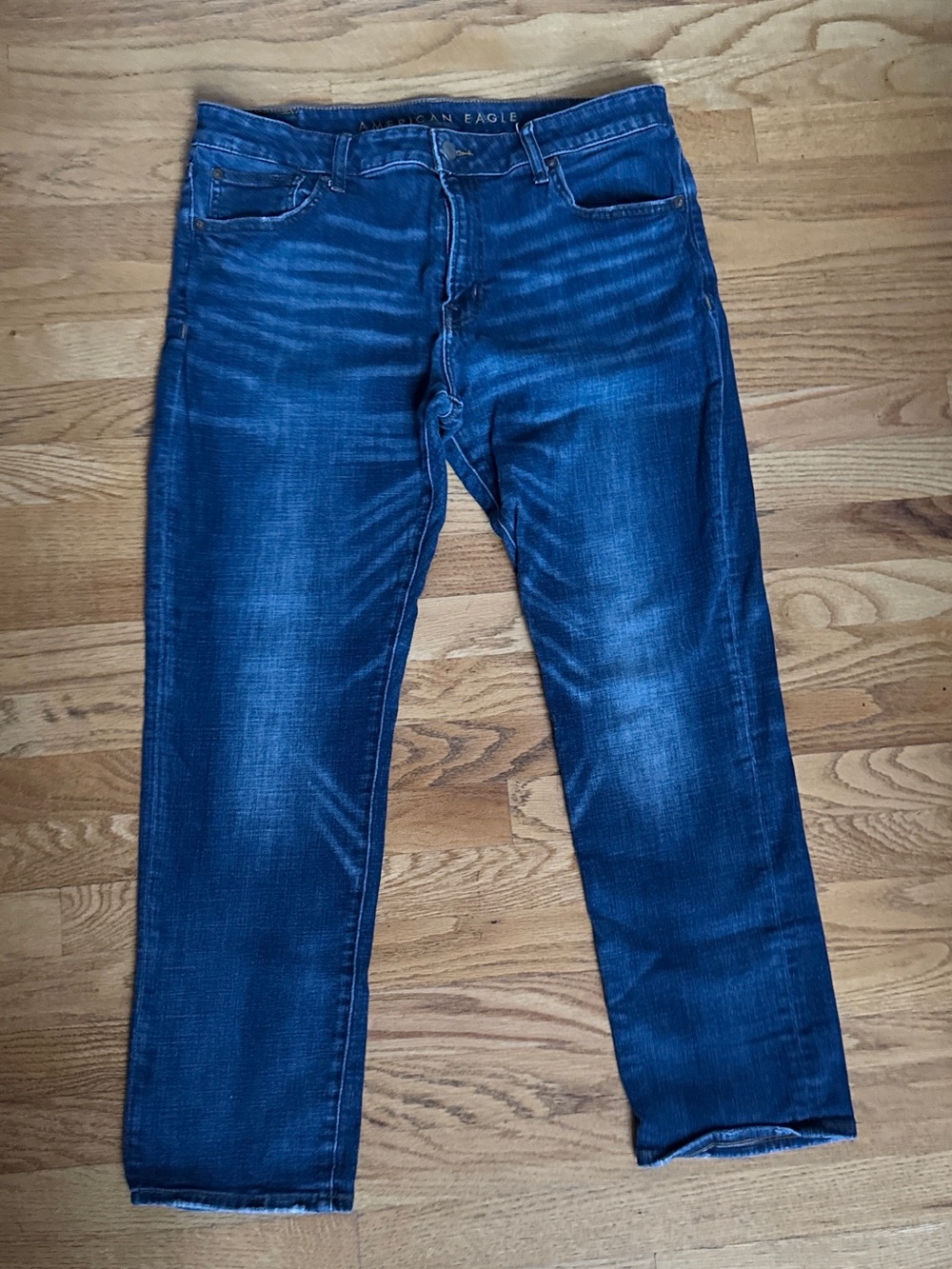American Eagle Outfitters Men’s Blue Slim Straight Jeans